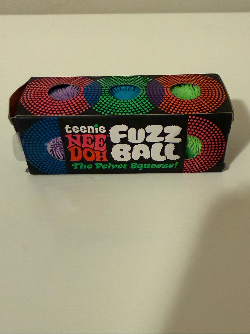 NeeDoh Teenie Fuzz Ball 3-Pack